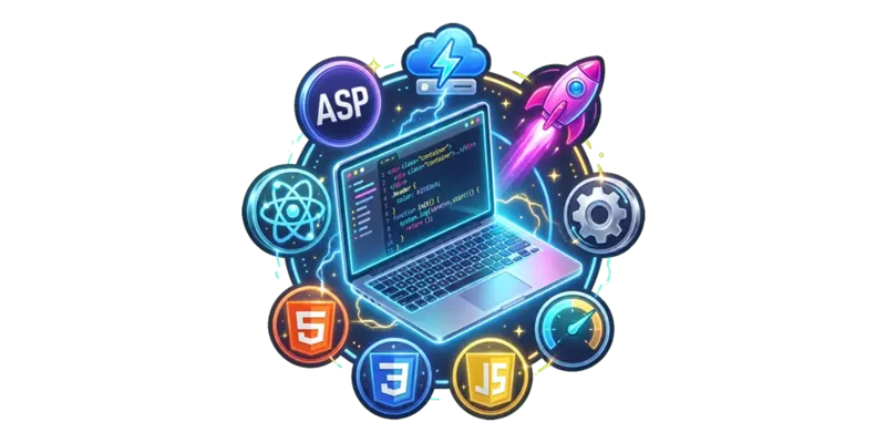 Tecnologia própria da Malvis para criação de sites e landing pages