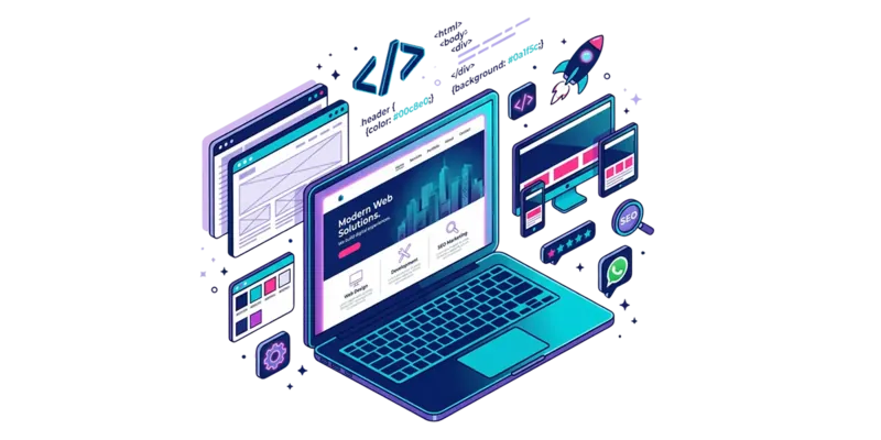 Criação de sites profissionais e responsivos para empresas