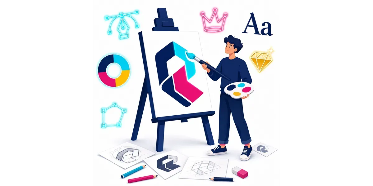 Criação de logotipos profissionais para a identidade visual da marca