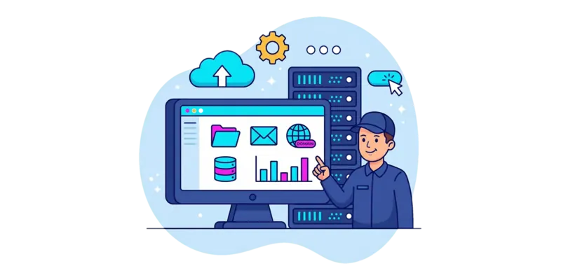 Hospedagem de sites com performance, segurança e suporte