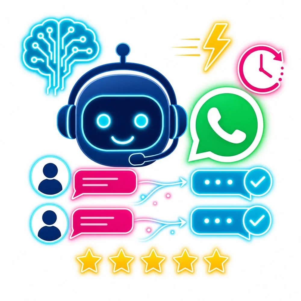 Agente de IA no WhatsApp para qualificar leads