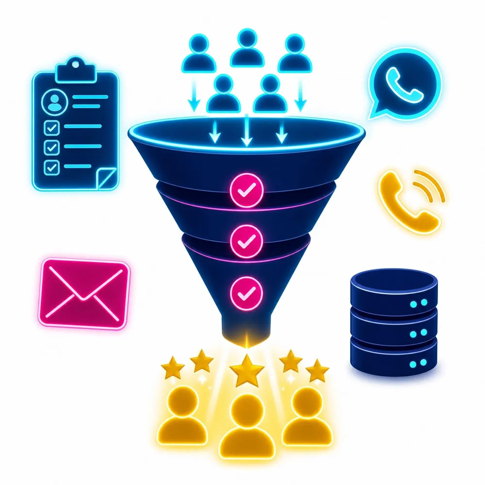 Geração de leads qualificados com potencial real de compra