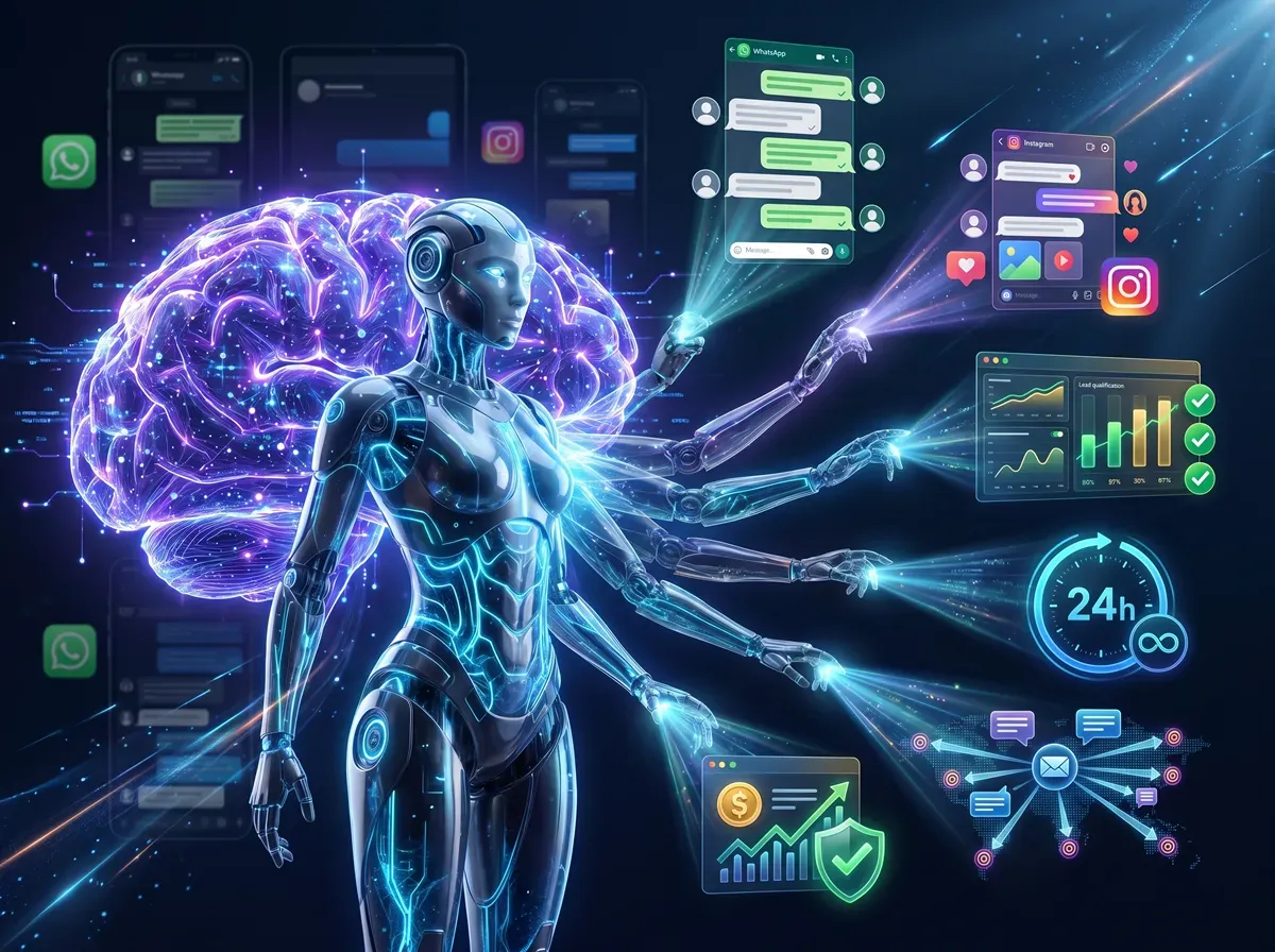 Agentes de inteligência artificial para atendimento da Agência Malvis