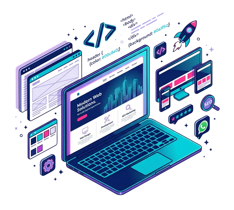 Criação de Sites Profissionais