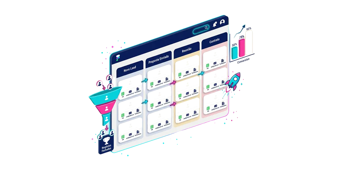 CRM de Leads Integrado