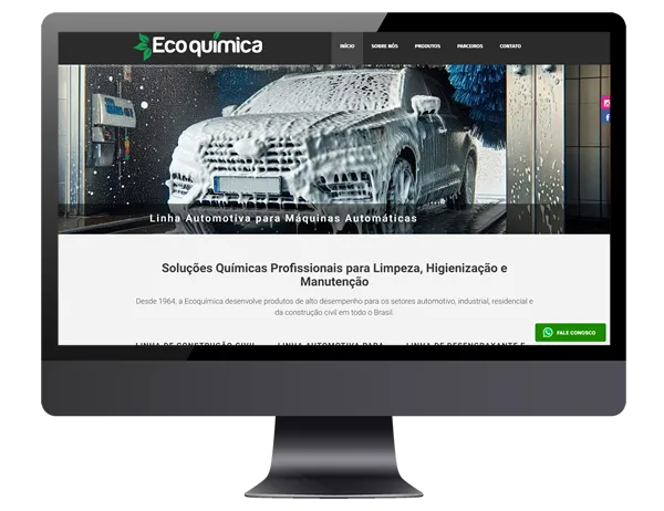 Site Ecoquímica Soluções Químicas