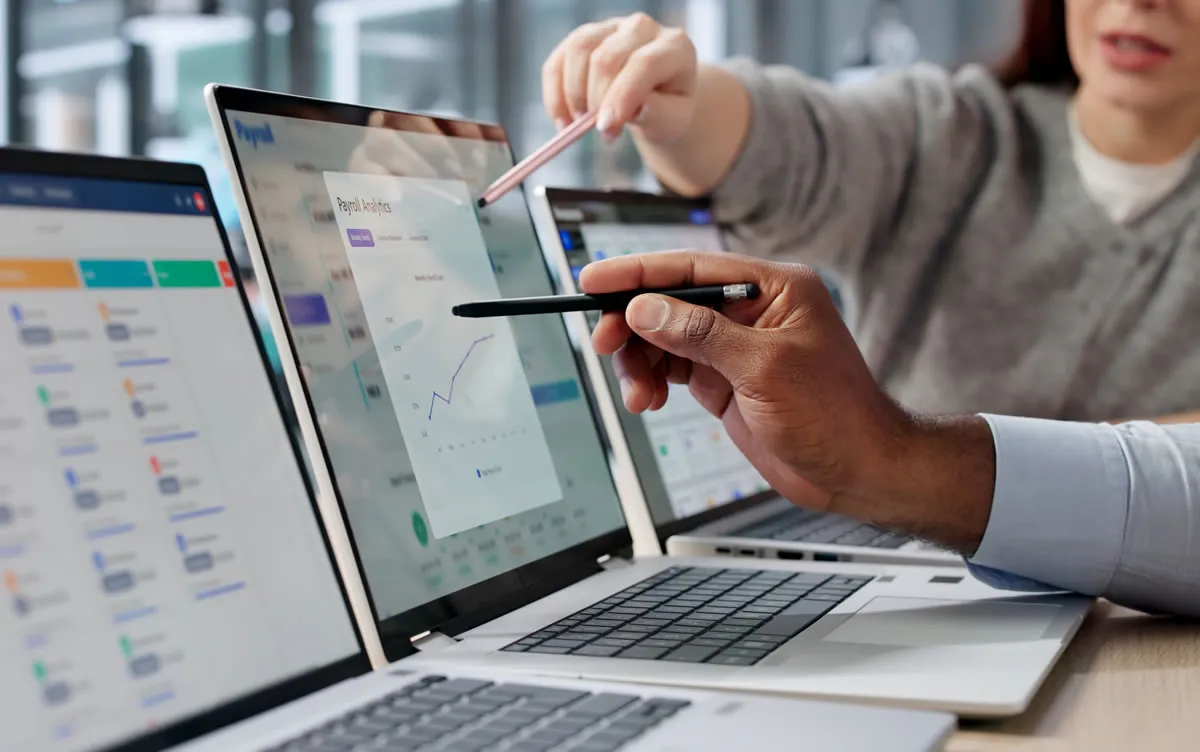 Análise dos dados de desempenho de um site no notebook