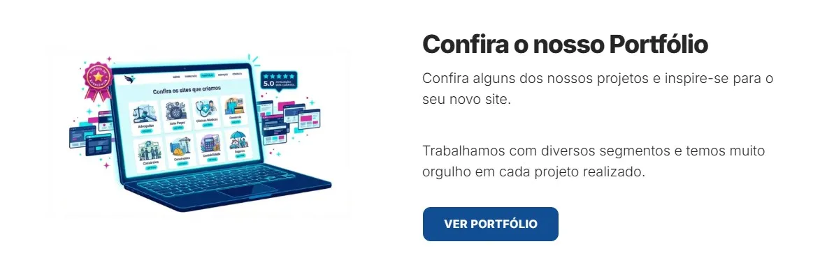 Exemplo do bloco 1 item por linha com colunas do mesmo tamanho, imagem à esquerda e texto com botão à direita